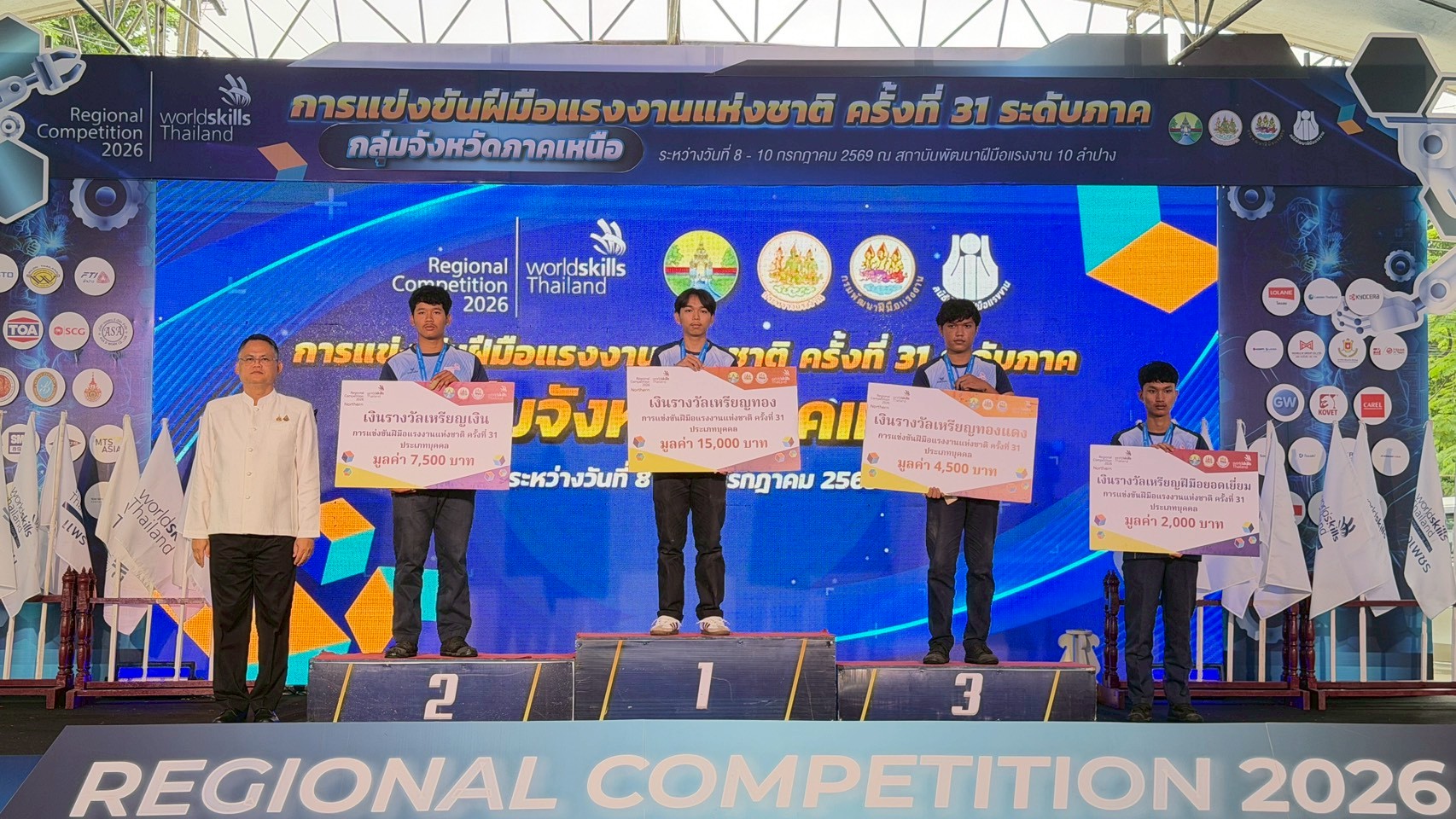 ภาพพิธีปิดการแข่งขัน