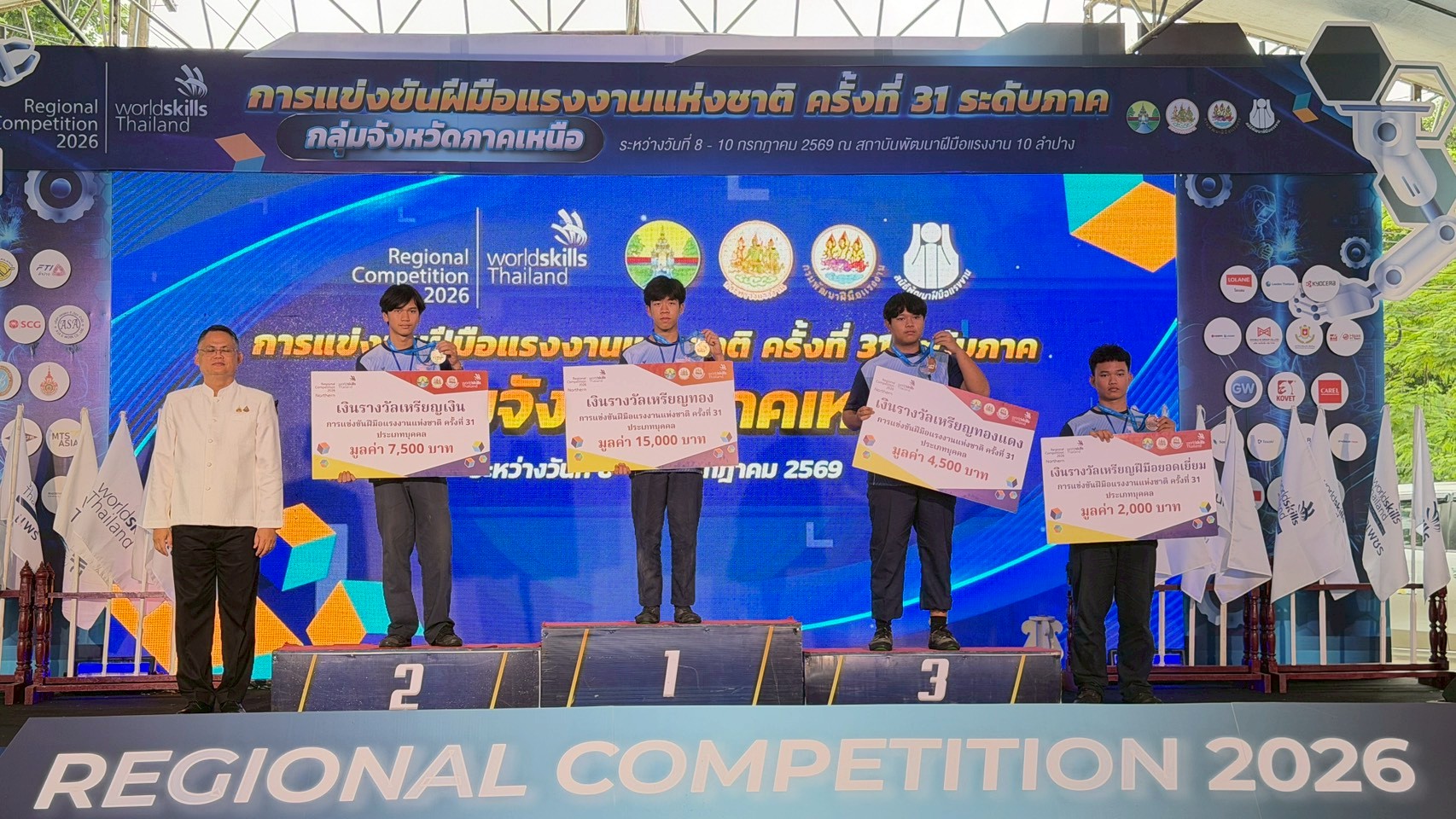 ภาพพิธีปิดการแข่งขัน
