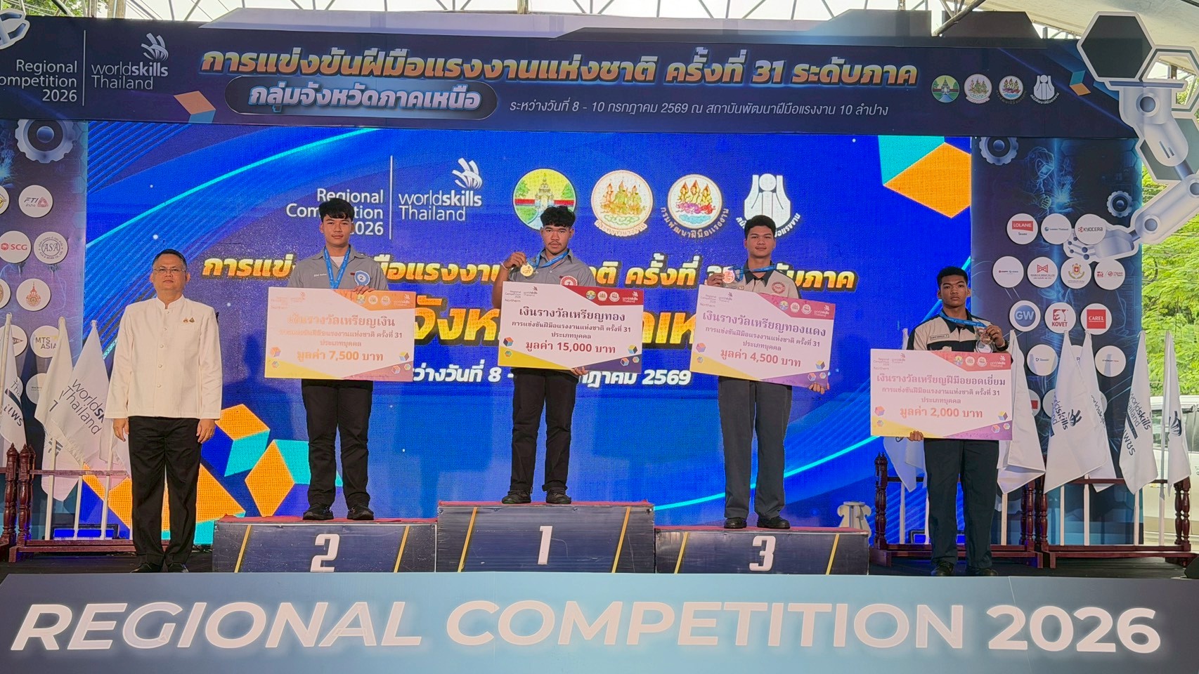 ภาพพิธีปิดการแข่งขัน