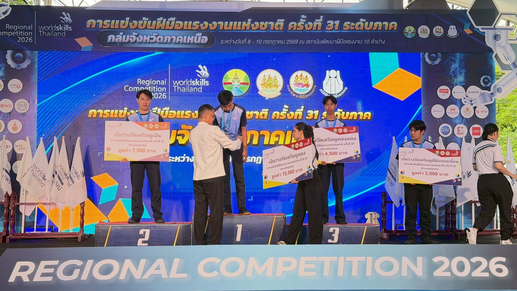 ภาพพิธีปิดการแข่งขัน